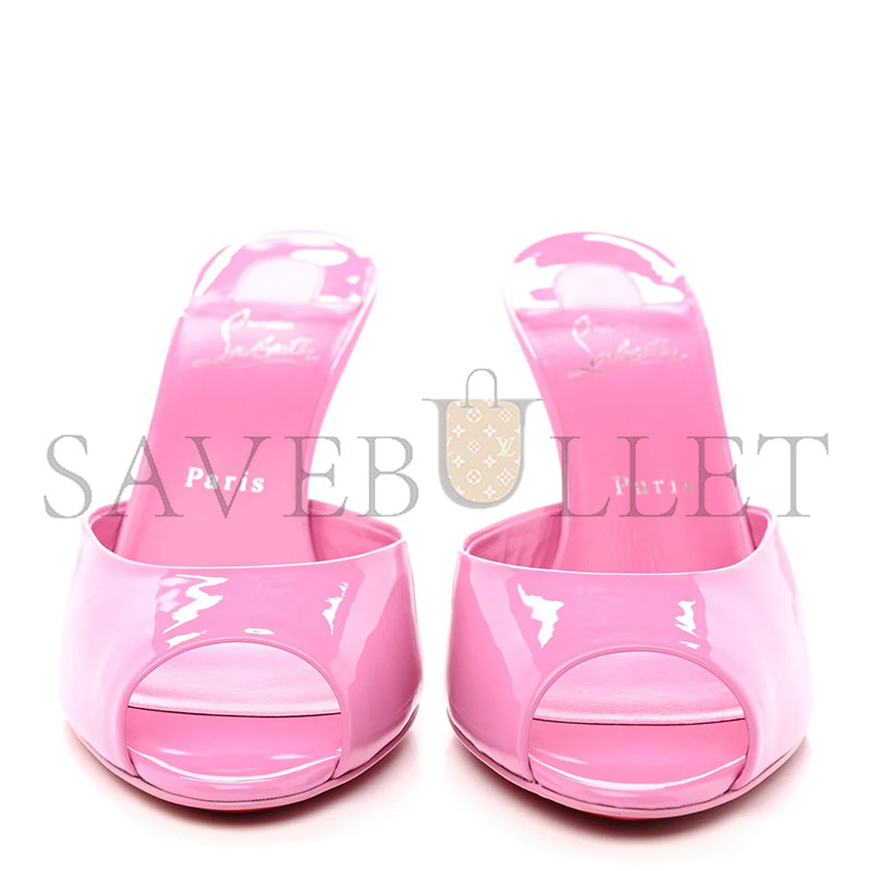 CHRISTIAN LOUBOUTIN 100MM ME DOLLY PATENT SANDALS 